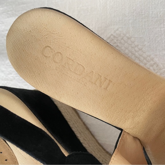 RETAIL $335 Cordani Made in Italy Espadrille Wedge Sandals, Size 41 - Picture 11 of 16